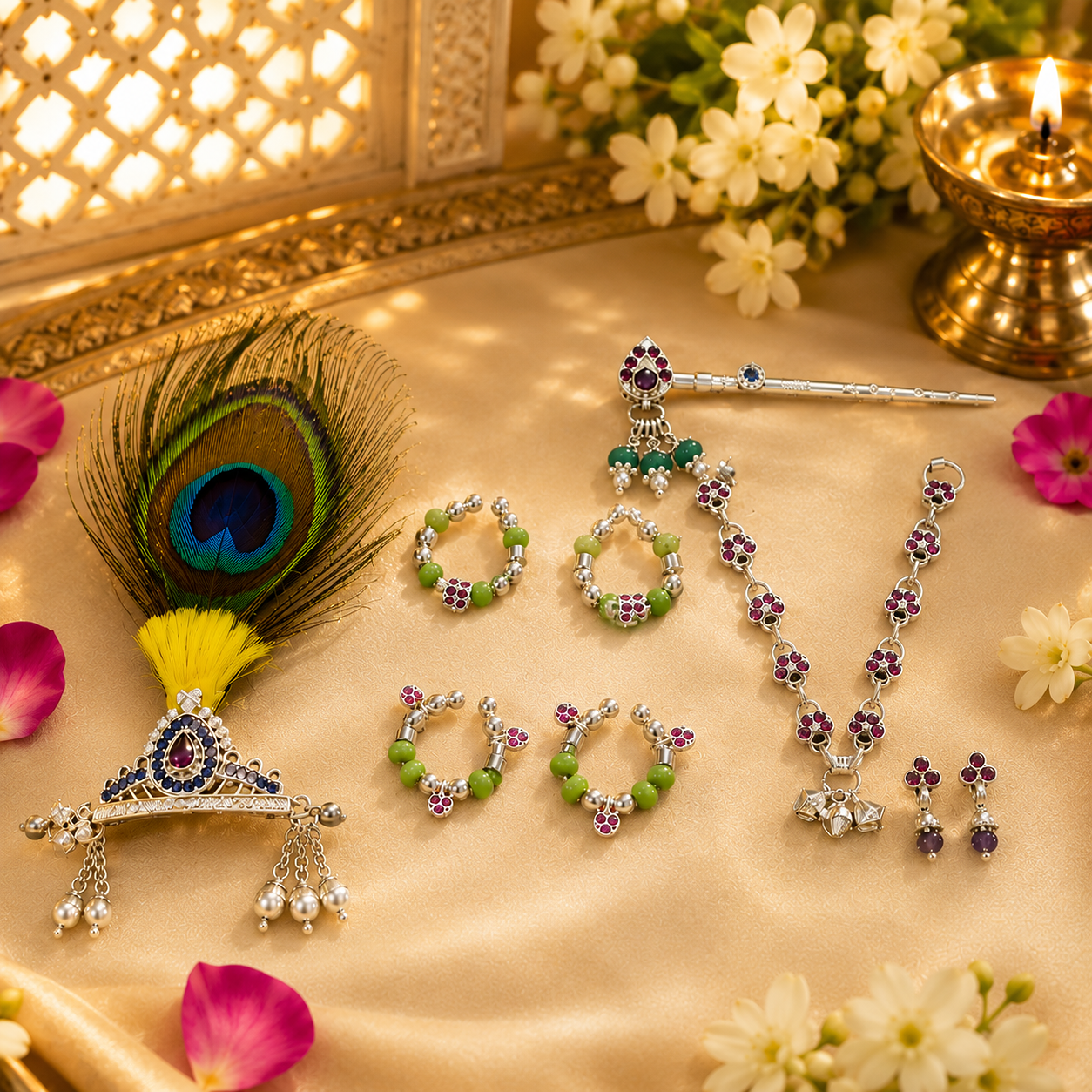 Laddu Gopal Ji Shringar Set